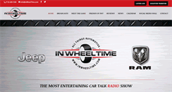 Desktop Screenshot of inwheeltime.com